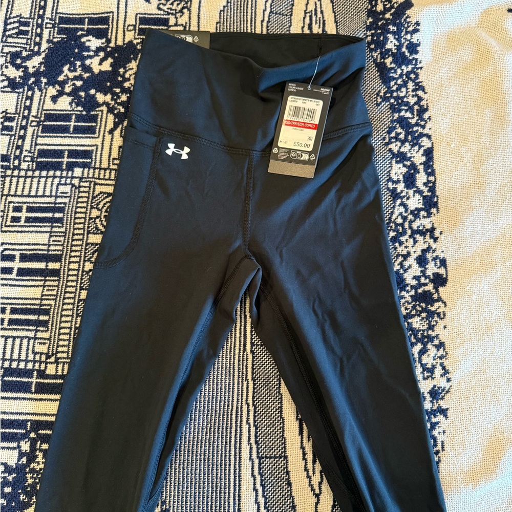 Under Armour Jet Black Performance Leggings